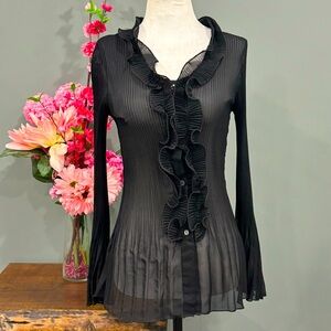 Maccine Sheer Long Sleeve